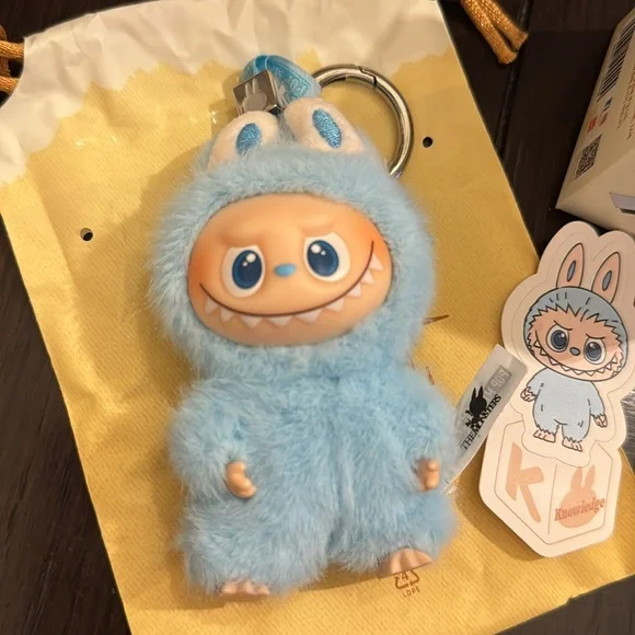 Pin For Love Vinyl Plush “K” Pendant - Picture 2 of 6